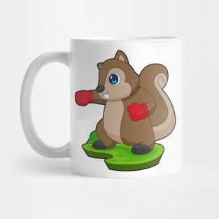 Squirrel Boxer Boxing gloves Boxing Mug